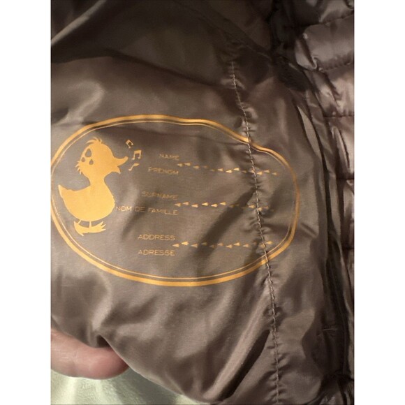 Save The Duck Kids Size 4 Years Puffer Coat Soft Purple Animal Free 4T - Picture 13 of 16